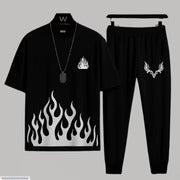 2 Pcs Men's Micro Plain Track Suit