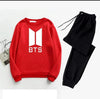 Men's Printed Polyester Track Suit - 2 Pcs Set (Sweatshirt & Trouser)