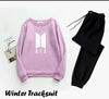 Men's Printed Polyester Track Suit - 2 Pcs Set (Sweatshirt & Trouser)