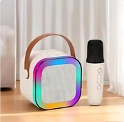 Stylish LED Wireless Speaker with Long-Lasting Battery - 1 Pcs